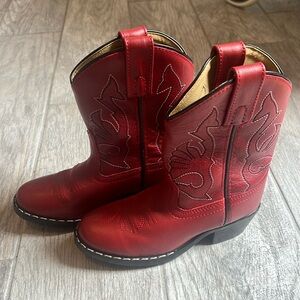 Red Cowboy Boots